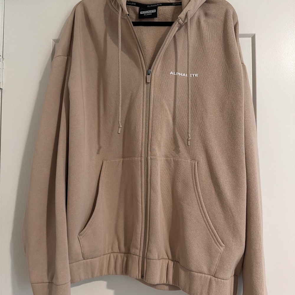 Alphalete XL Tan Hoodie